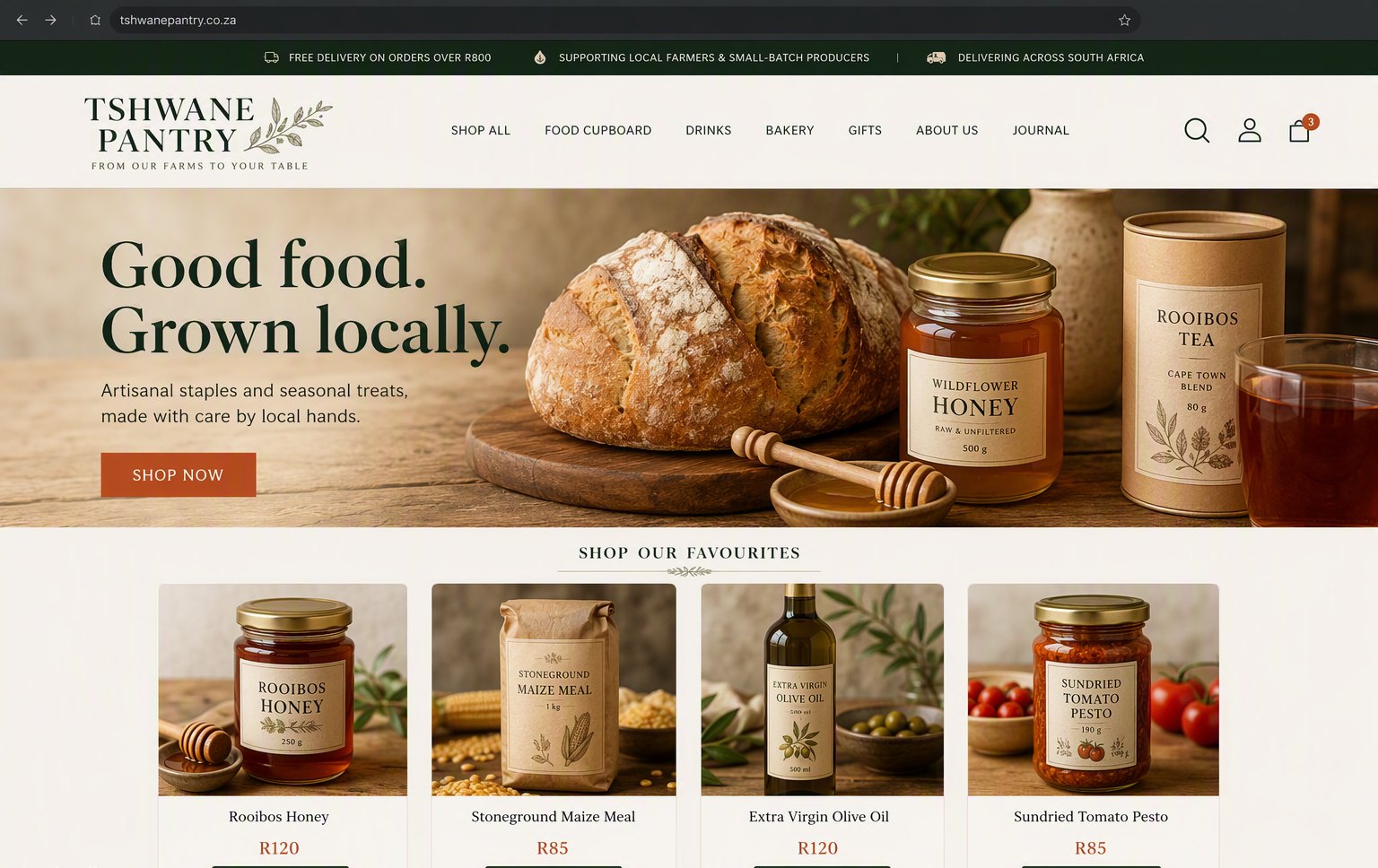 Food store example